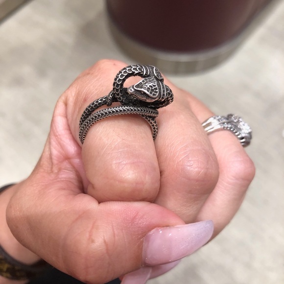 Accessories Gucci Garden Snake Ring Poshmark